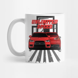 Lancer Evo X - Unlimited Speed Mug